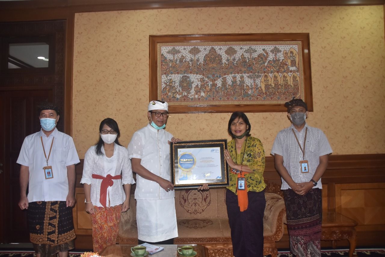 podiumnews.com-Pemkab Badung Raih Penghargaan dari BPS Soal Sensus Online